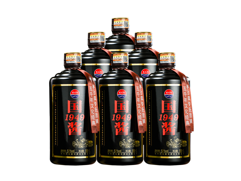 张义斋53度国酱1949 整箱6 单瓶